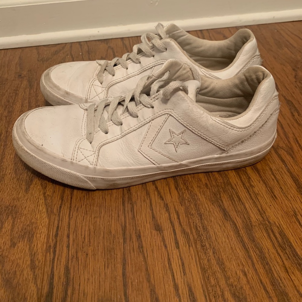 White Leather One Star